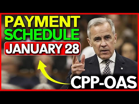 CPP & OAS Payments Scheduled for January 28, 2026 – What You Need to Know