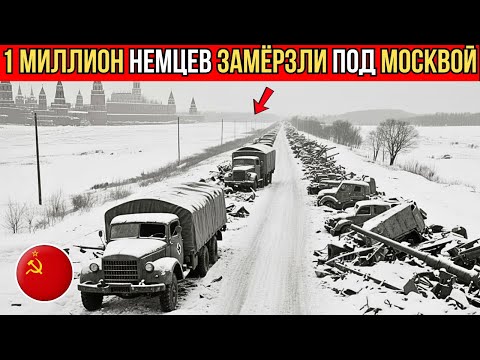 Как миллион немецких солдат замёрзли в 30 км от Москвы: техника не заводится, мороз минус 42!