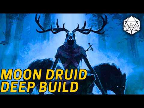 The Cursed Moon Druid: Unlocking the Potential of the Moon Druid in D&D 5.5