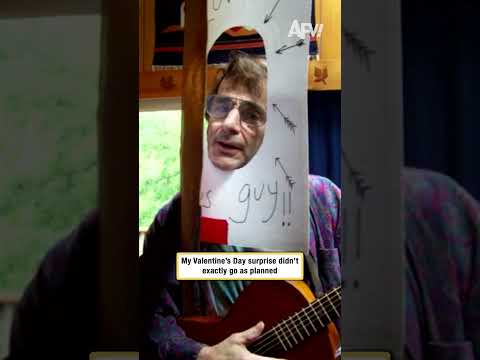 My Valentine's Day surprise didn't exactly go as planned