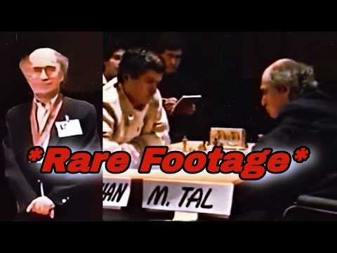 Mikhail Tal the  World Blitz Champion 1988 (Rare Footage)