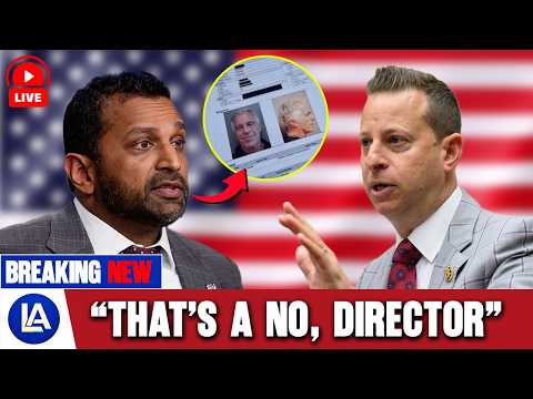 Moskowitz Confronts Patel with Epstein Evidence—Director STUNNED