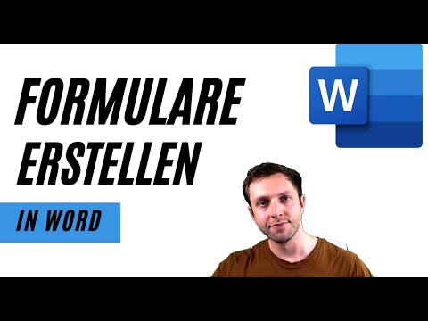 Ganz einfach FORMULARE erstellen mit WORD
