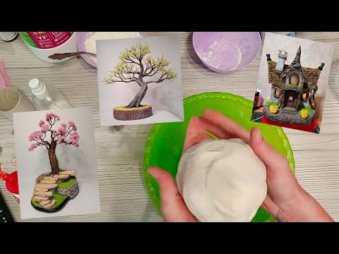 Рецепт бумажной глины (самозатвердевающая масса)