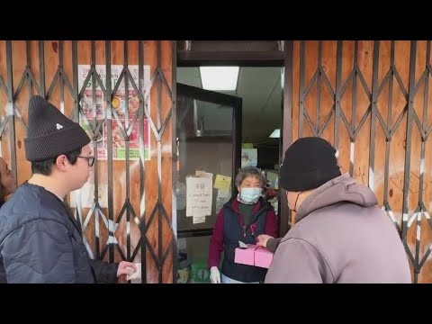 Golden Gate Bakery in San Francisco famous for its egg custard tarts