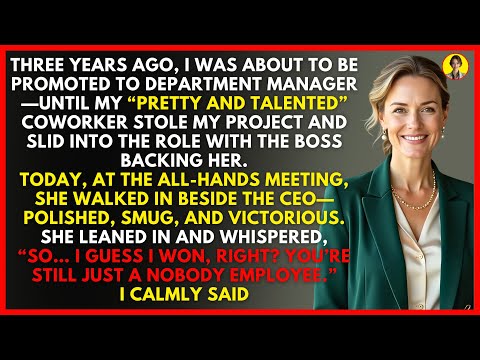 My Coworker Stole My Promotion— She Thought She Won…Until I...