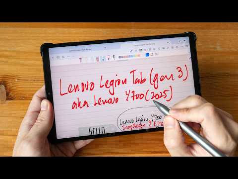 Lenovo Legion Tab (gen 3) Handwriting & Note Taking