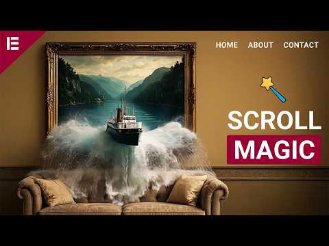 Make This Amazing Scroll Effect In Elementor (No Plugins)