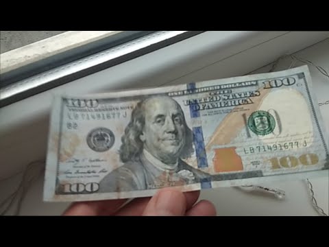 Как очистить доллары от желтых пятен, ржи, грибка