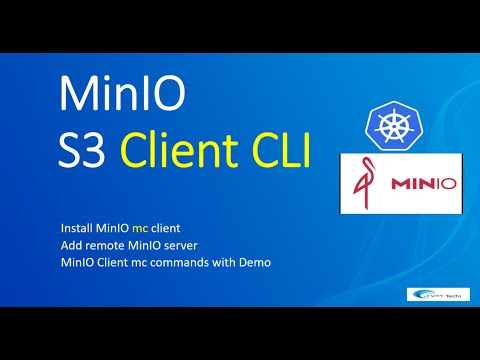 MinIO Client mc demo|add remote minio server|minio api ingress with tls#minio #s3 #objectstorage