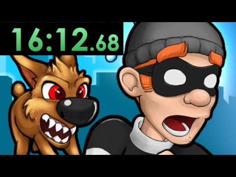 I tried speedrunning Robbery Bob and stylishly humiliated my victims