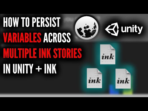 How to persist variables across multiple Ink stories (Variable Observer) | Unity + Ink tutorial