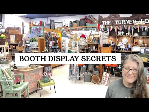 Vintage Booth Display Secrets | Tips for Booth Owners