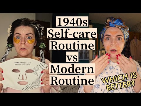 1940s Self-care Routine vs Modern Routine: Which is better?