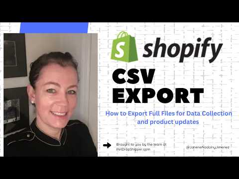 Exporting Shopify CSV the Right Way | Full Database Review & Clean Re-Import