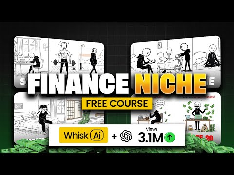 How to Make VIRAL AI Inspirational Finance Videos (FREE AI Course)