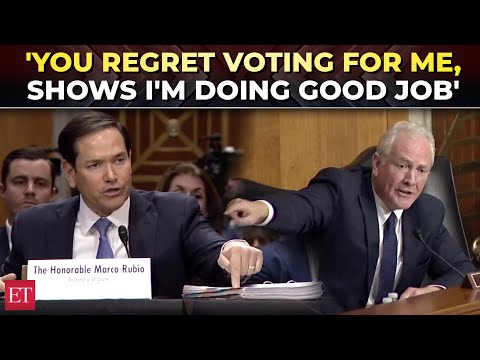 ‘We deported human trafficker, you had Margaritas with…’: Rubio, Hollen get into fiery Senate clash