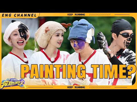 Painting time?! Can't even recognize Dylan and Adam 🤣 | Keep Running S12 EP10 Clip