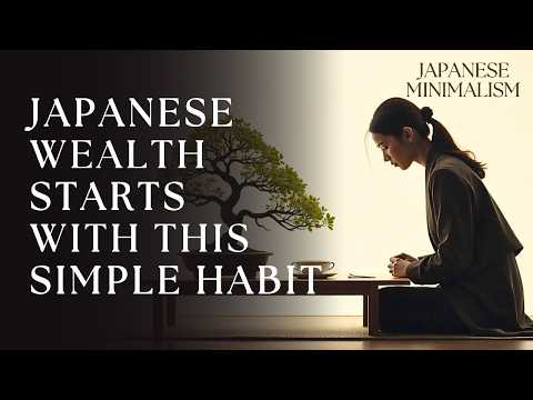 HOW JAPANESE MINIMALISTS USE SMALL HABITS TO BECOME RICH | JAPANESE MINIMALISM
