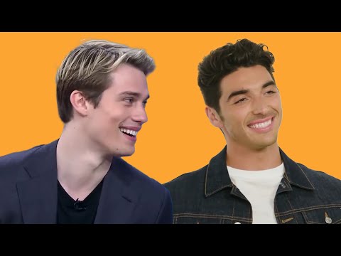 taylor zakhar perez & nicholas galitzine being a COMEDIC duo for 11 minutes