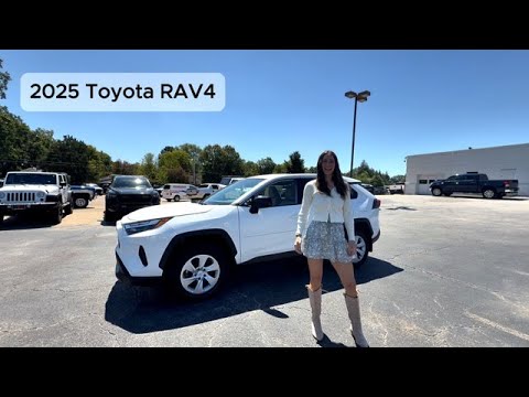 Car tour of the 2025 Toyota RAV4