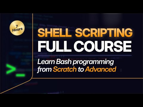 Shell scripting Full Course | Bash Scripting Mastery: From Basics to Advanced Shell Programming