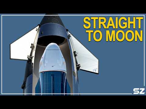 SpaceX Found Brilliant Solution to Go Straight to the Moon before China: DRAGON on STARSHIP