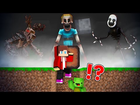 Fog With HORROR MODS vs Doomsday Bunker in Minecraft - Maizen JJ and Mikey