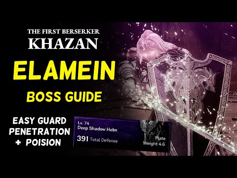 How to beat Elamein (Boss Guide) | The First Berserker: Khazan
