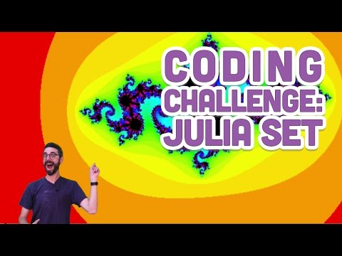 Coding Challenge #22: Julia Set in Processing