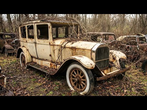 ASMR Restoration of a 1910 Pierce-Arrow Limousine: The Elite Classic Car – Full Restoration Story!