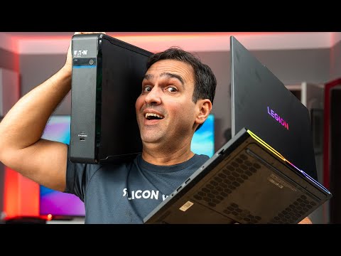 Cel mai NOU procesor AMD, pe cel mai PUTERNIC laptop EVER! Și cum pui BATERIE... la PC!