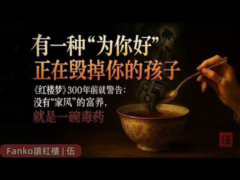 【萬字精讀】《紅樓夢》（5）你的原生家庭，是滋養你的土壤，還是消耗你的沼澤？|《紅樓夢》揭示家族衰落的一個“信號”與四大“病根”