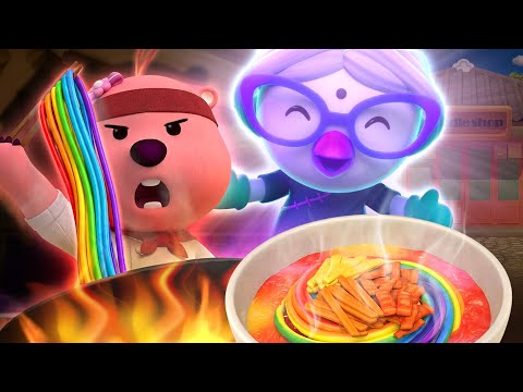 Kartun Anak | Restoran Mi Pelangi Loopy | Pororo Indonesia | ICONIX KIDS