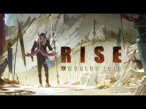 RISE (ft. The Glitch Mob, Mako, and The Word Alive) | Worlds 2018 - League of Legends
