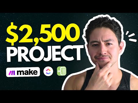 Watch Me Build A Real Make.com Client Project For $2.5K