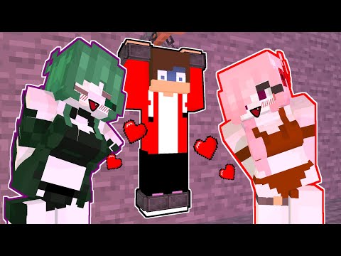 MAIZEN :JJ was captured on a female-only island. Minecraft Animation JJ & Mikey
