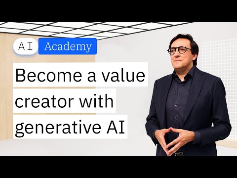Become a value creator with generative AI