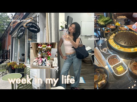 ღ week in my life vlog | 💌 exploring new places, birthday haul 🥂, shopping