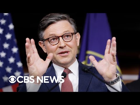 Speaker Johnson on timeline for budget plan as Senate Republicans move on own proposal