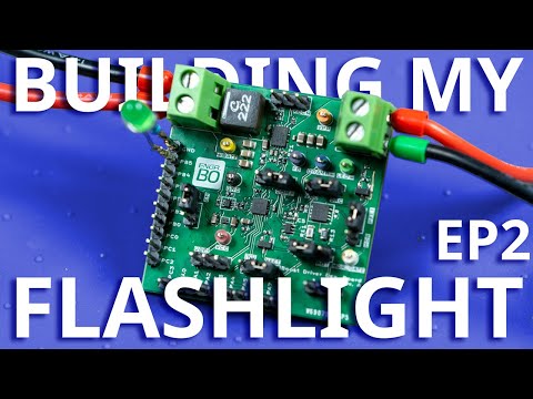Building My Ultimate LED Flashlight: Boost Driver Circuit Episode #2
