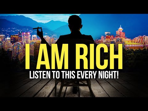 "I AM RICH & ABUNDANT" Money Affirmations For Prosperity, Happiness & Wealth - Listen Daily!