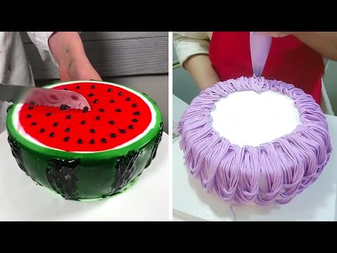 9999+ Creative Cake Decorating Tutorials Compilation | Most Satisfying Chocolate Recipes | Cake 2024