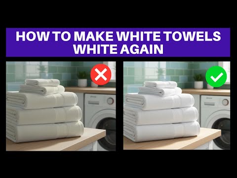 How to Make White Towels White Again