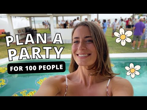 Planning a Garden Party for 100 People! 🌻 (My Best Planning Tips!)