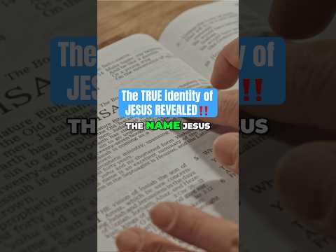 TRUE identity of Jesus REVEALED! #muslim #christianity #spirituality