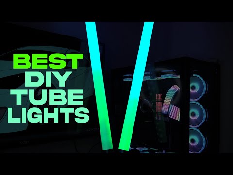 How To Make RGB LED Tube Lights for Cheap (Quasar Science Light Knockoff)