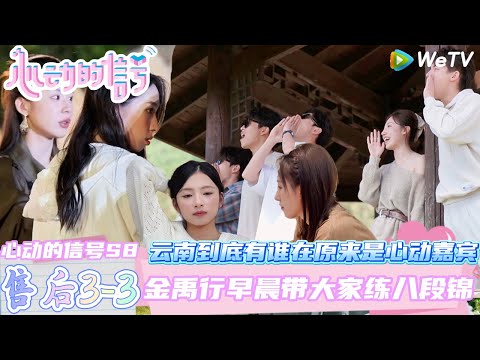 【心动的信号第八季】心动的周末EP3-3：子晗一针见血指出王乐晨卢远之间的问题存在~瑞龙叫醒服务禹行带大家练八段锦！| Heart SignalS8 #心动的信号 #心动的信号S8