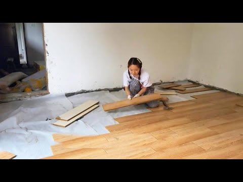 A genius girl rents an apartment in the city for $300 and completes the renovation Room Makeover