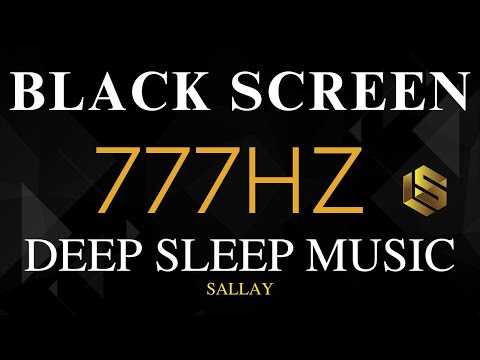ANGEL FREQUENCY 777Hz | Attract Positivity & Luck  | Healing Energy For Sleep - Black Screen